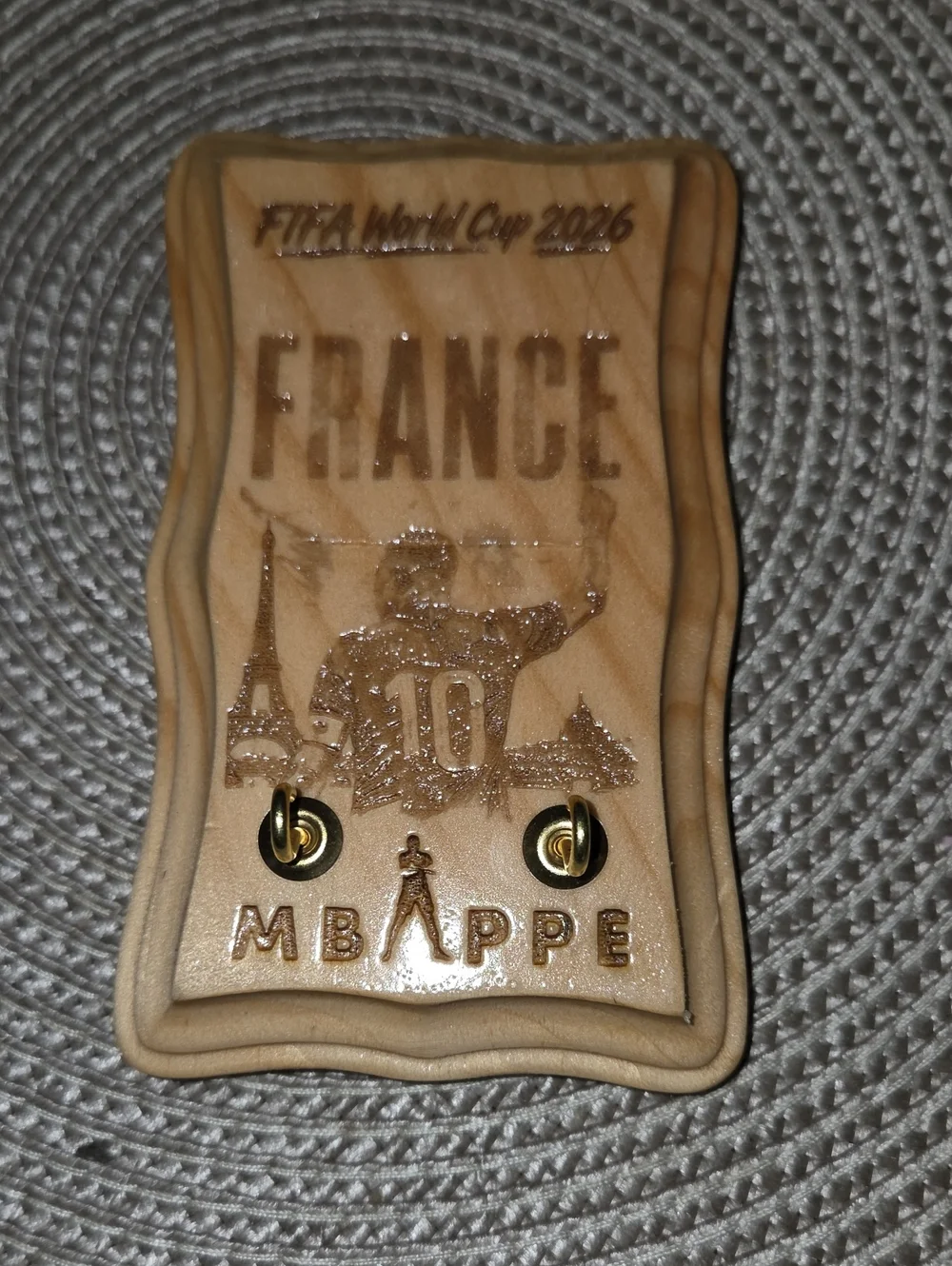 Wooden France Home Key Holder